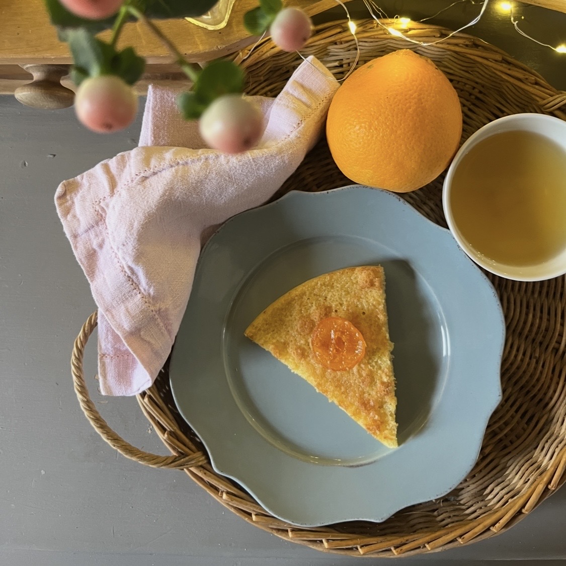 Fondant à l'orange du Mas de pierre-étoile